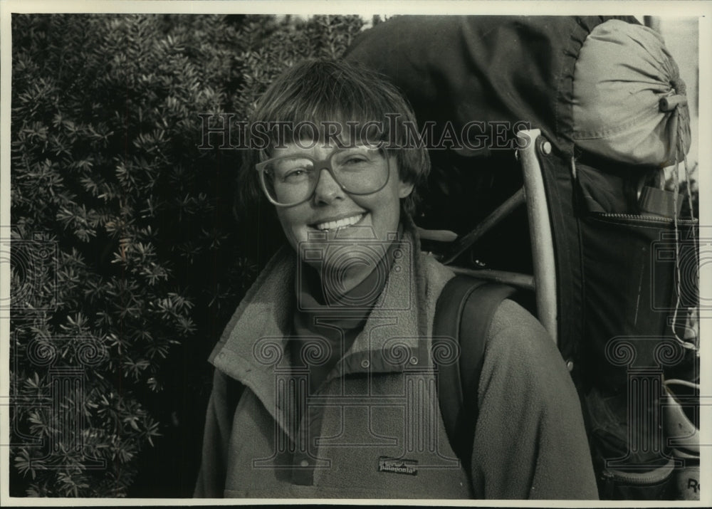 1991, Cari Taylor-Carlson, Founder/Owner of Adventure Travel Business - Historic Images