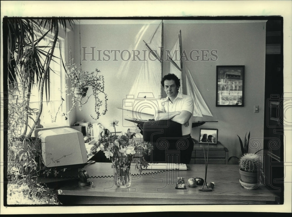 1984 Press Photo William Taylor, Business Consultant & Business School Professor - Historic Images