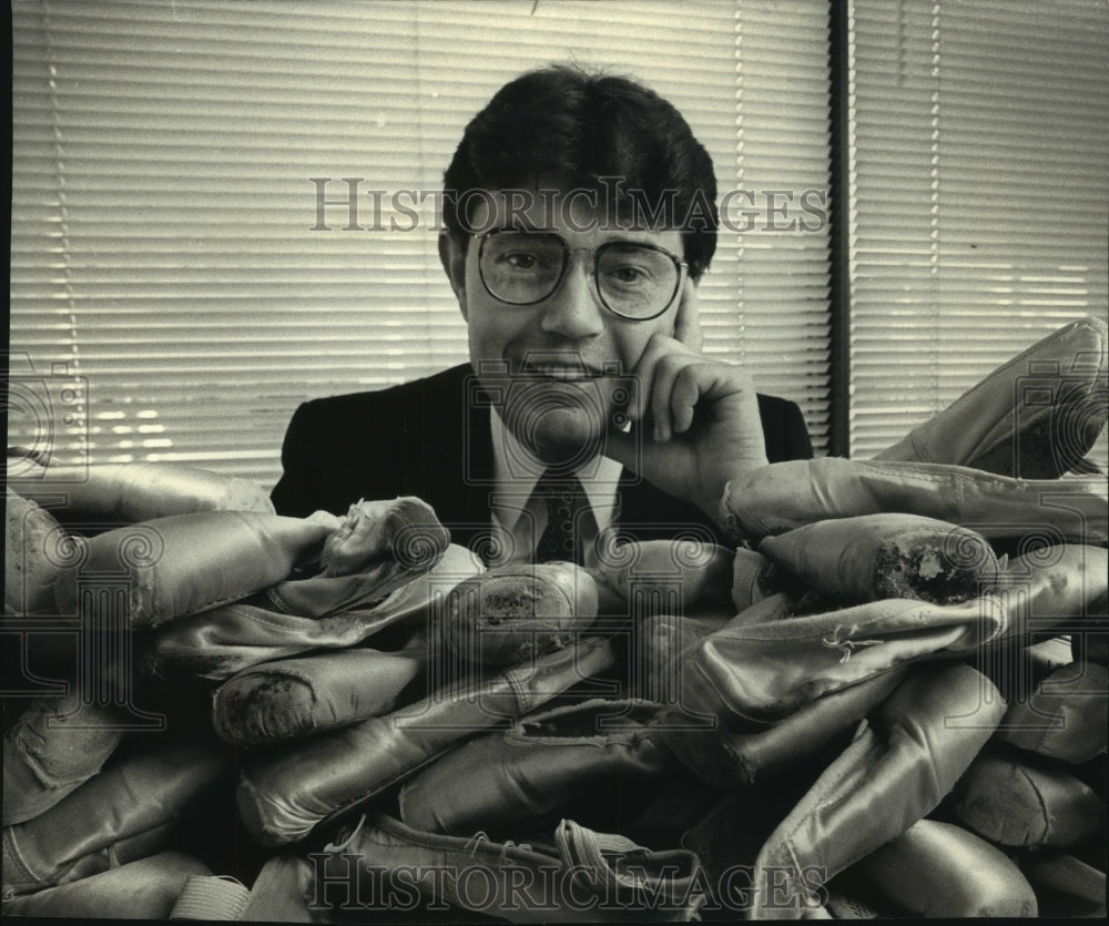 1990, Michael Stirdivant, President of the Milwaukee Ballet Company - Historic Images