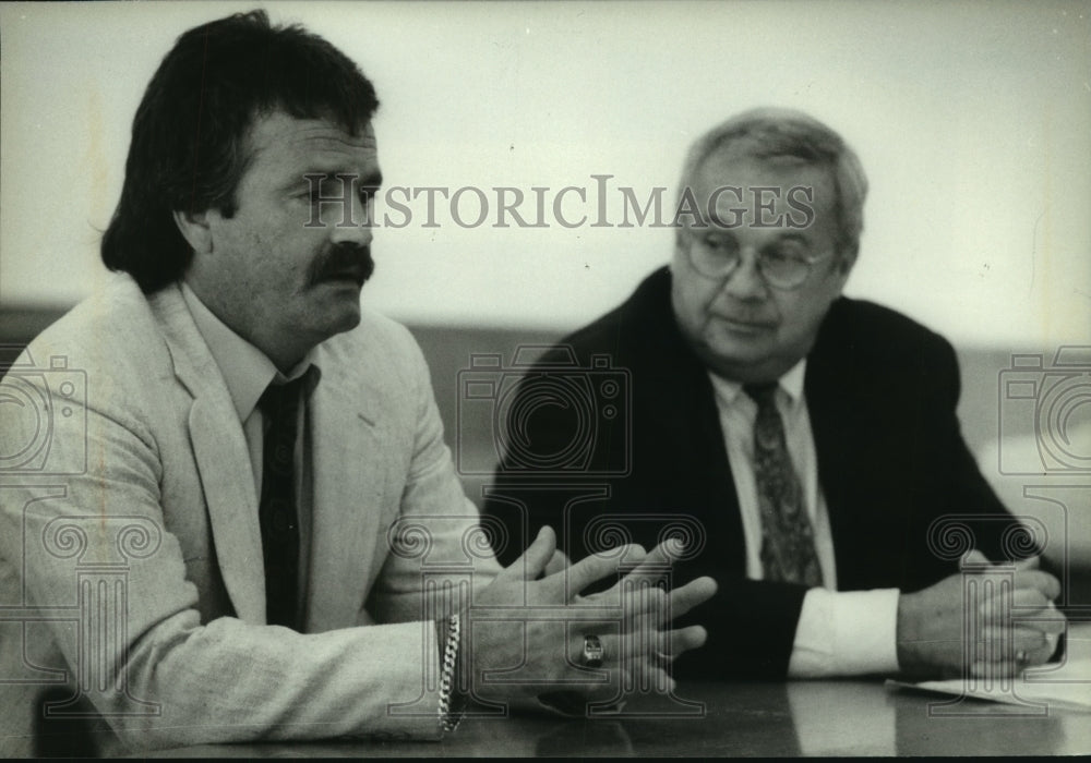 1994 Press Photo Former Milwaukee Brewer Gorman Thomas' Trial for Drunk Driving - Historic Images