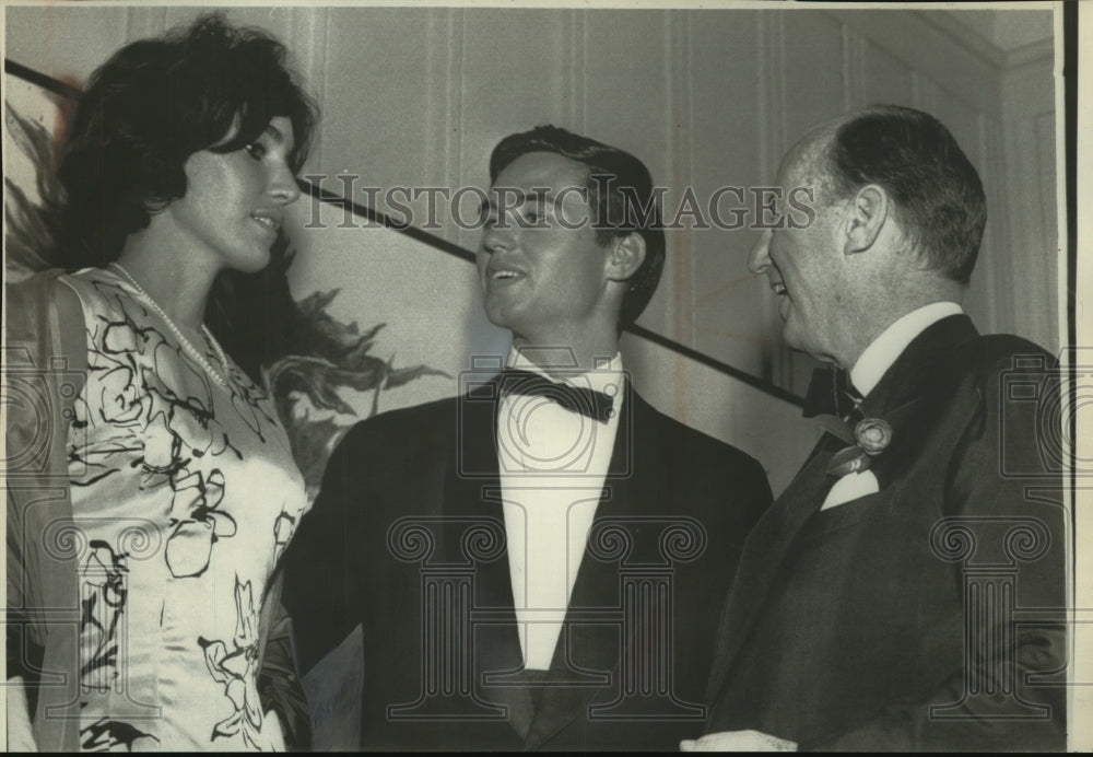 1962, Bridal dinner for John Stevenson and Natalie Raymond Owings. - Historic Images