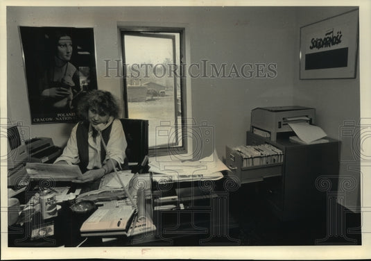 1991, Malgorzata Terentiew, Editor, Gwiazda Polarna in Stevens Point - Historic Images