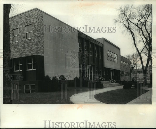 1966, Stevens Point new County-City Governmental building, Wisconsin - Historic Images