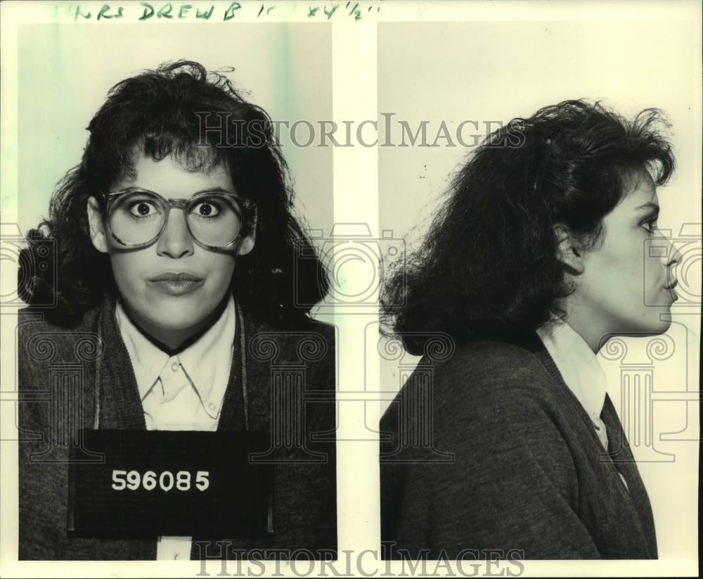 1987 Press Photo Wendi Jo Sperber, Actress, Mug shot - mjc06915 - Historic Images