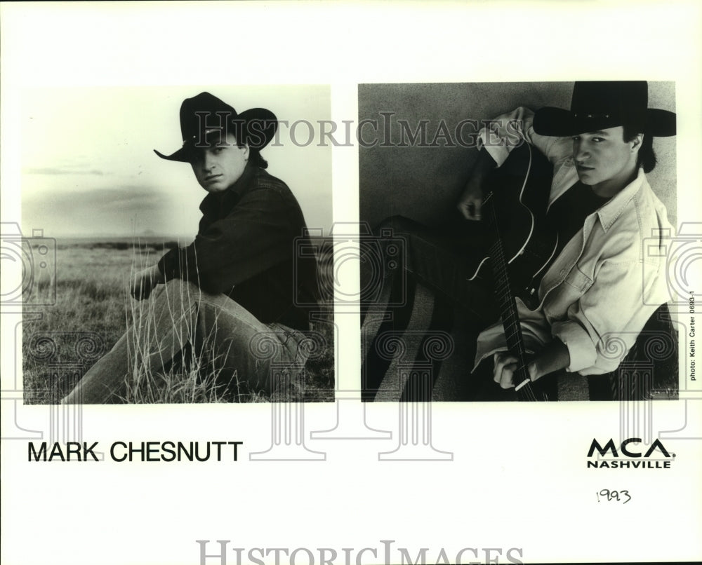 1993 Mark Chestnutt Musician - Historic Images