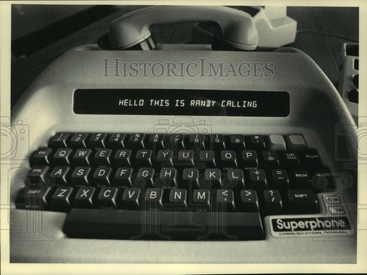 1984, Superphone by Ultratech - mjc07189 - Historic Images