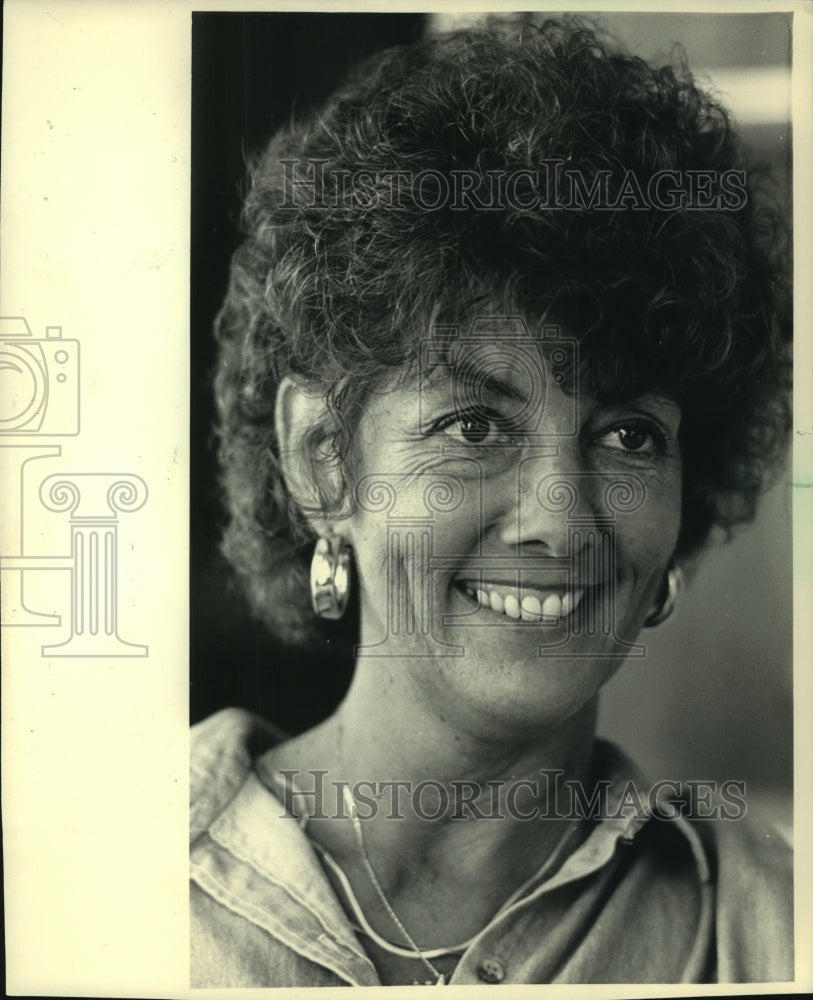 1987 Press Photo Sue Ann Thompson wife of Wisconsin Governor Tommy Thompson - Historic Images