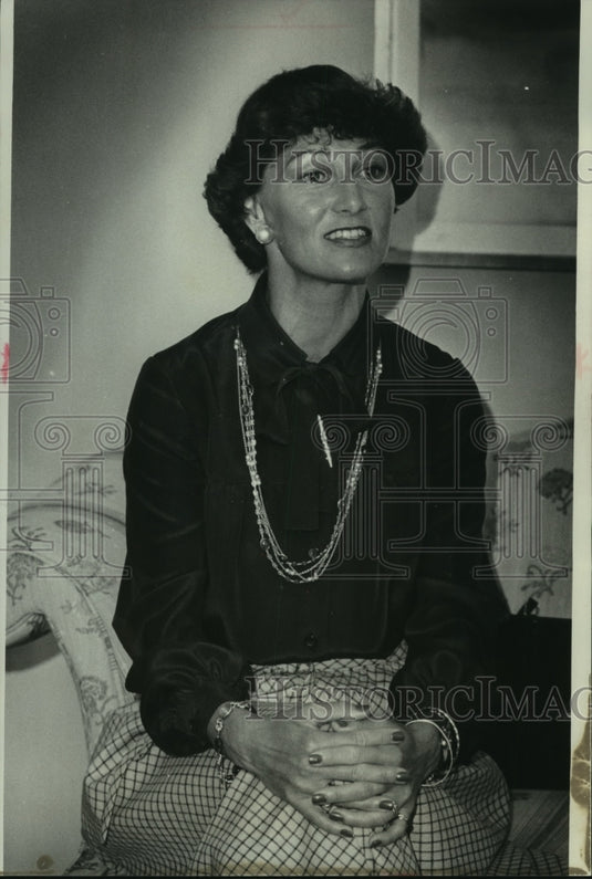 1978, Crown Princess Sonja of Norway in Madison Wisconsin - mjc07391 - Historic Images