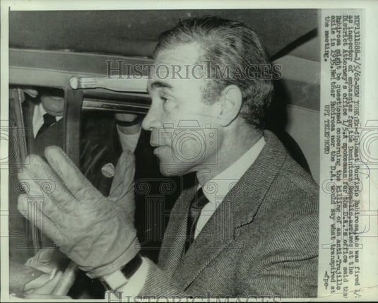 1962, Ex Dominican Republic diplomat Porfirio Rubirosa in New York - Historic Images