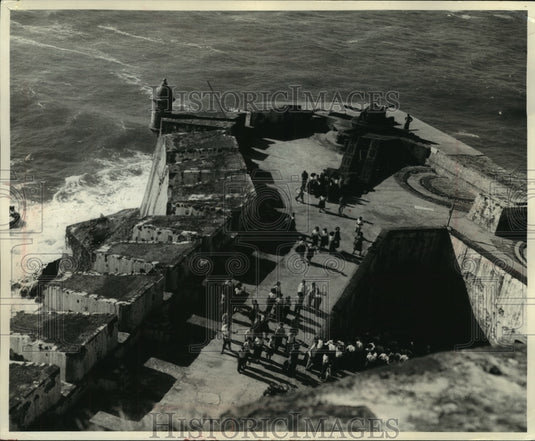 1969, El Morro, San Juan's oldest fort, Puerto Rico - mjc07849 - Historic Images
