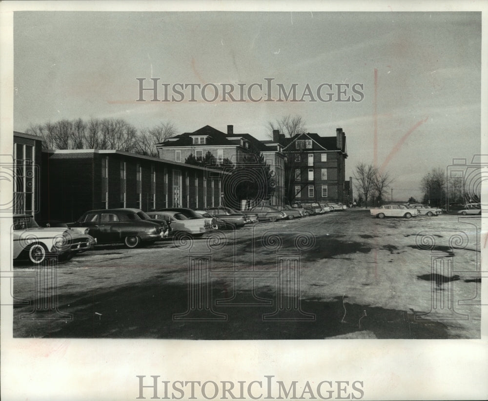 1961 Press Photo New mens dormitory at Northland college Wisconsin - mjc07982 - Historic Images