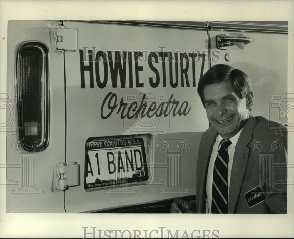 1988 Press Photo Howie Sturtz &amp; his band have played Wisconsin gigs for 42 years - Historic Images