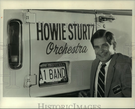 1988 Press Photo Howie Sturtz & his band have played Wisconsin gigs for 42 years - Historic Images