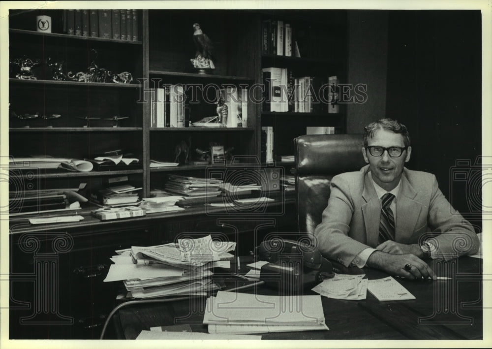 1979 Press Photo Don Taylor of Waukesha knows that dedication is a campaign need - Historic Images