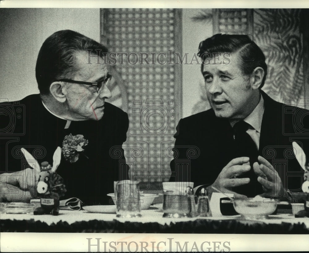 1973 Press Photo Milwaukee Mayor Henry Maier - mjc08182 - Historic Images