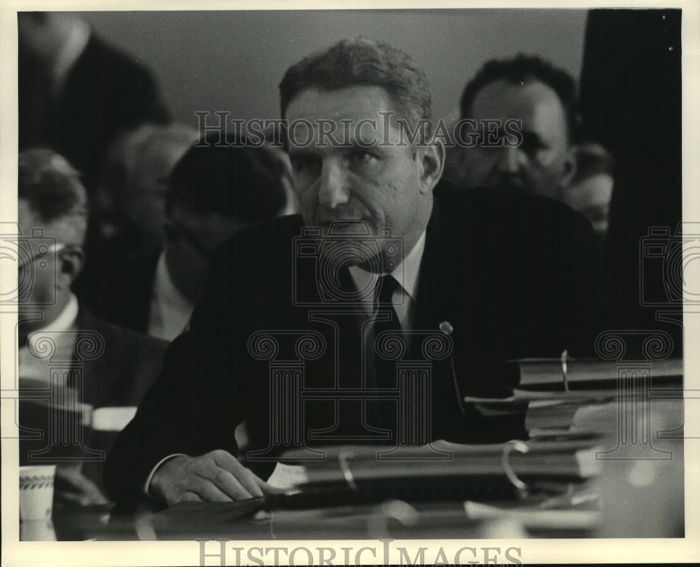1964, Dr. Miller Upton of the Wisconsin Taxation Committee - Historic Images