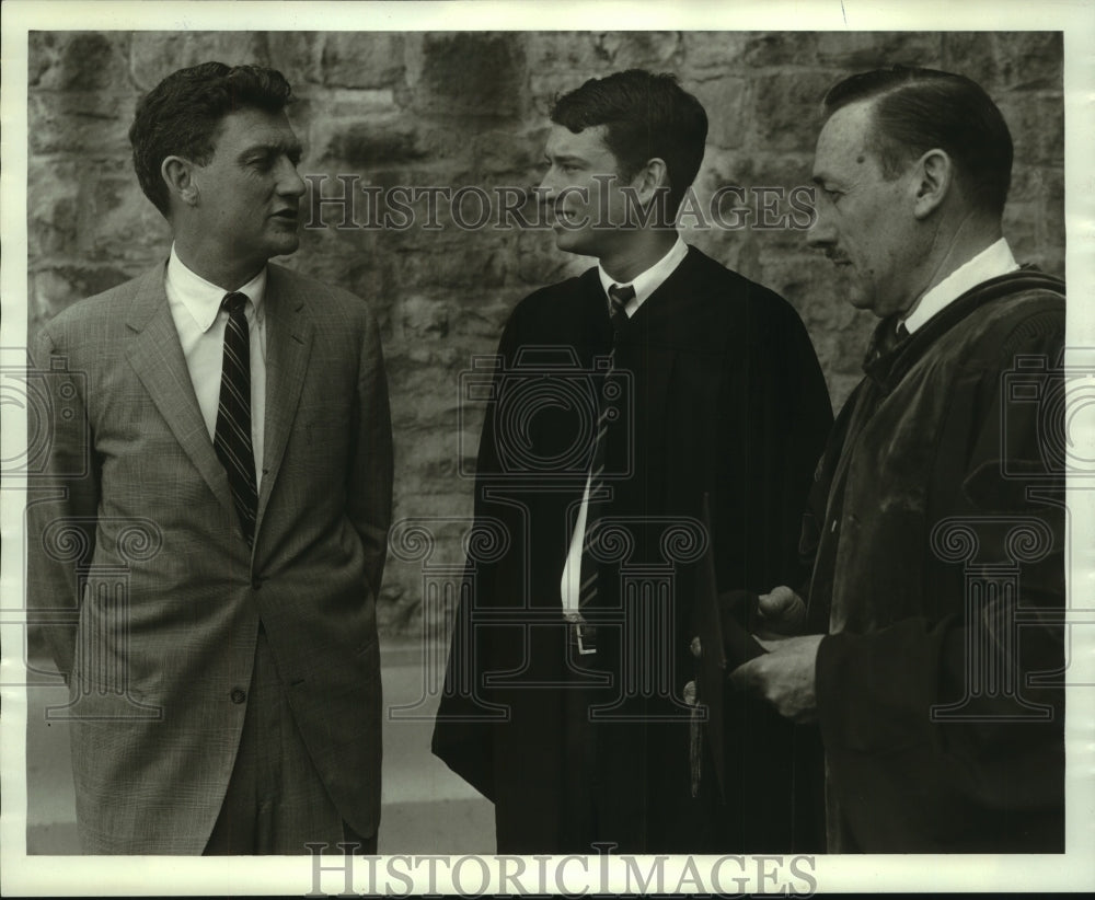 1968 Press Photo Speakers at the University of Wisconsin Honors Convocation - Historic Images