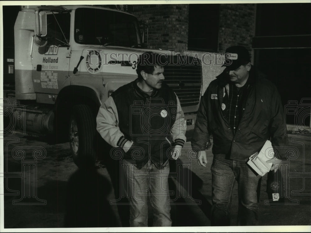 1994, Members of the Teamster Local 200, a Truck Driver&#39;s Union - Historic Images