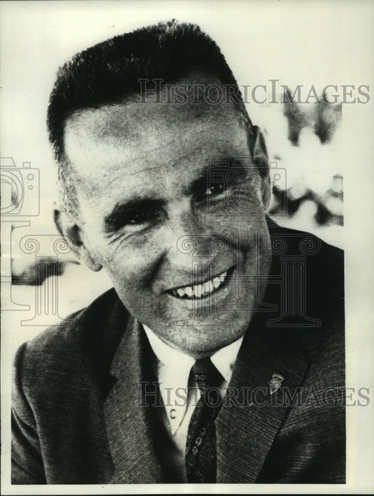 1969, Dr.James W. Turpin during interview upon returning from Vietnam - Historic Images