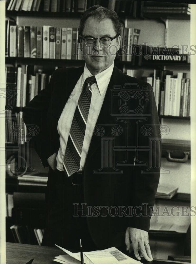 1980 Press Photo William Turnbull heads Educational Testing Service - mjc08542 - Historic Images