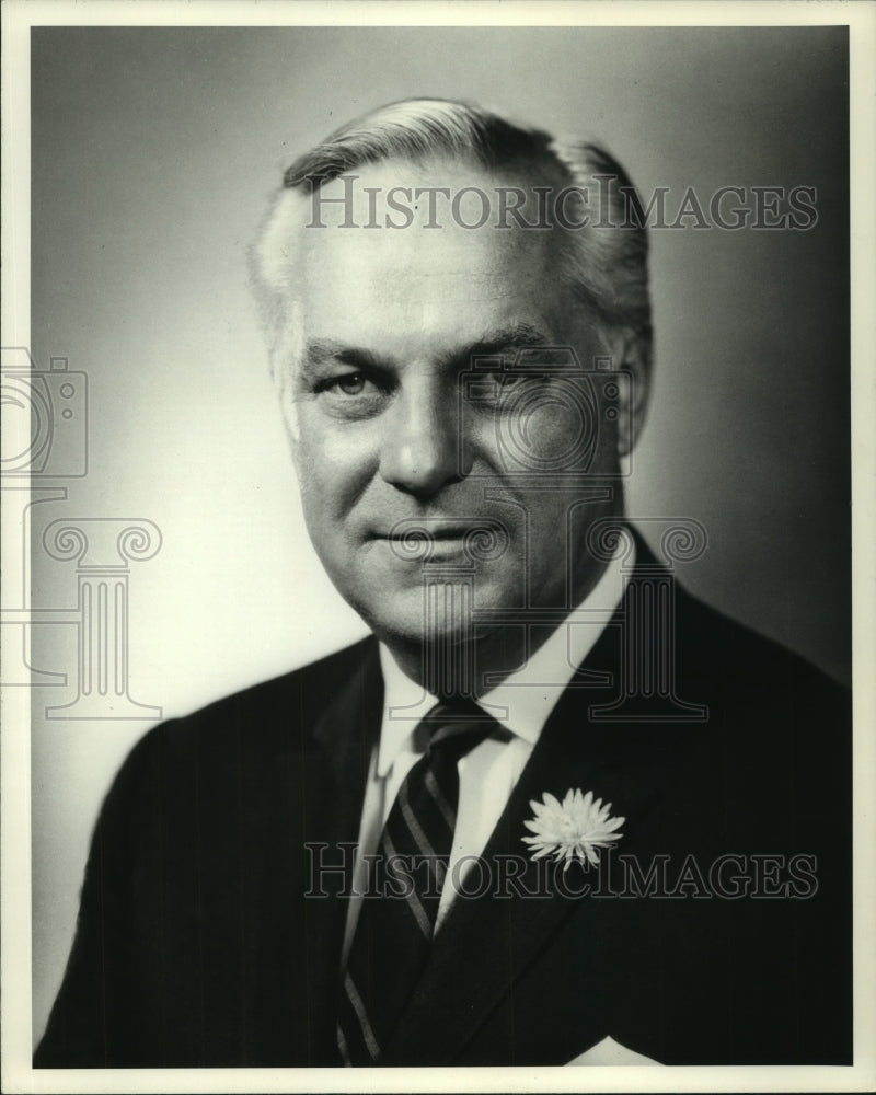 1970, American Institute of Architects president-elect, Max O. Urbahn - Historic Images