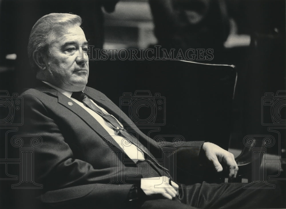 1985 Press Photo Wisconsin State Senator Jerome Van Sistine - mjc08862 - Historic Images