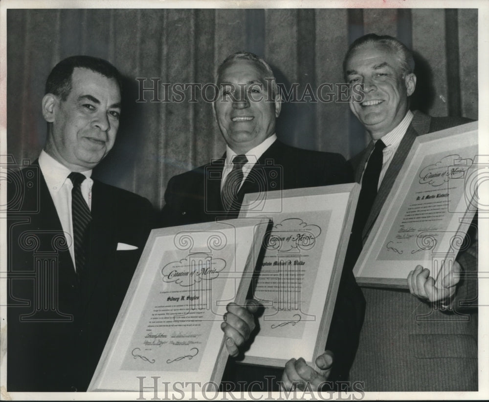 1959, Sidney H. Sayles, company, awarded for work in Human Relations - Historic Images
