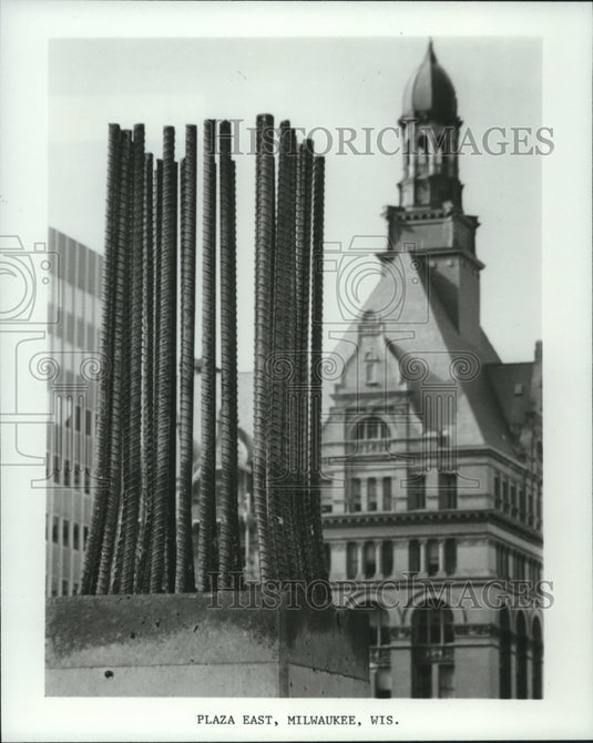 1981 Construction of the Plaza East Office Complex in Milwaukee - Historic Images