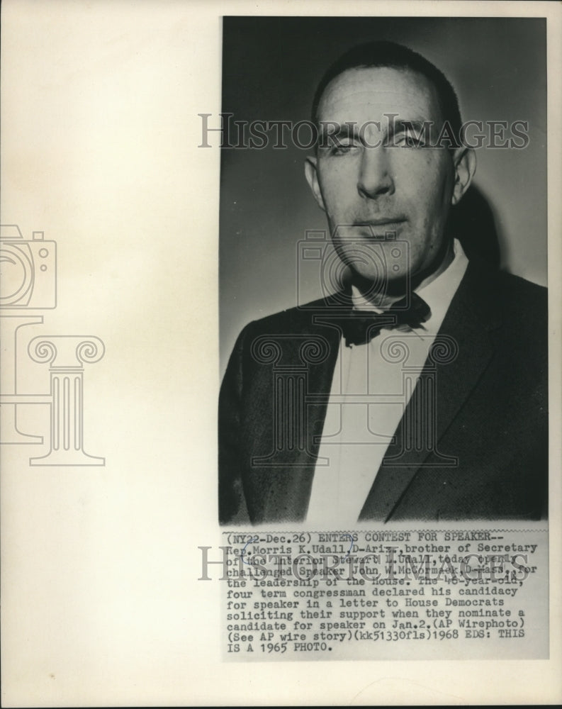 1965, Representative Morris K. Udall, D-Arizona - mjc09476 - Historic Images