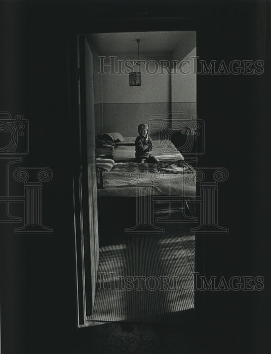 1991, Romanian government collapse, world finds Institutionalization - Historic Images