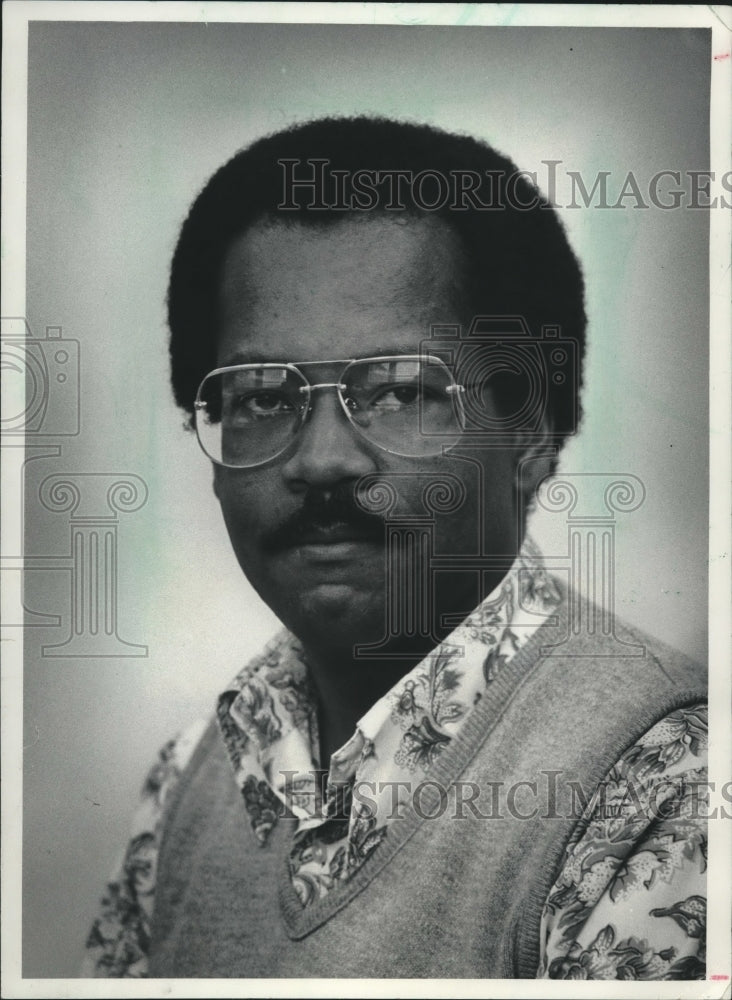 1978 Press Photo Winston Van Horne, professor at University of Wisconsin - Historic Images