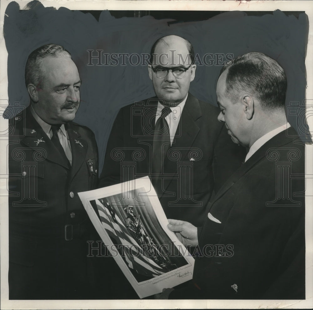 1954, Darwin Scoon and others given citation at luncheon, Wisconsin. - Historic Images