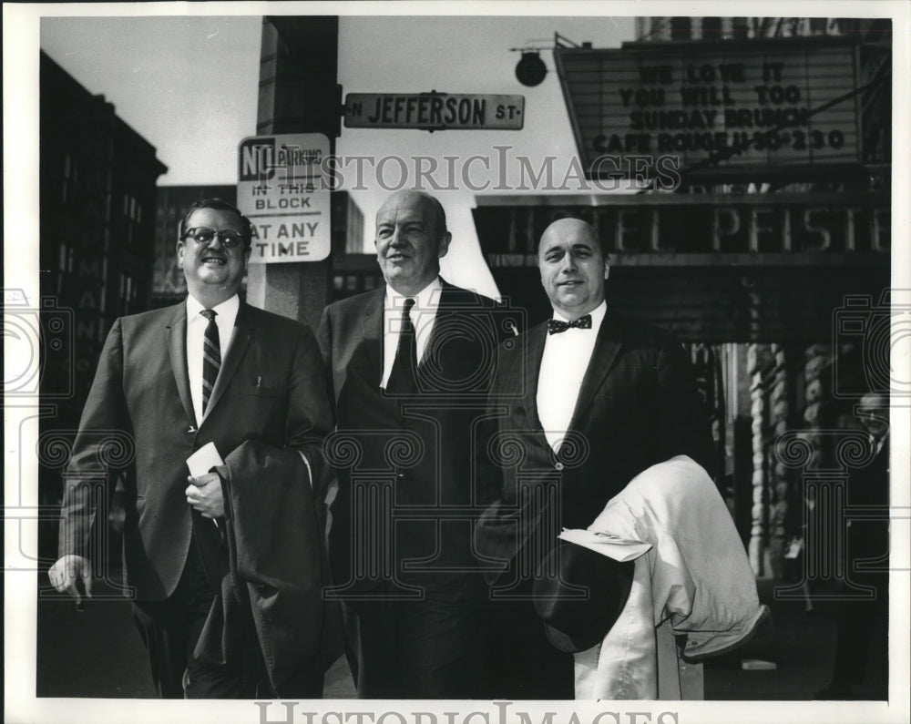 1964, Milwaukee- Harold E. Stassen,Talbot Peterson &amp; David Stearns - Historic Images