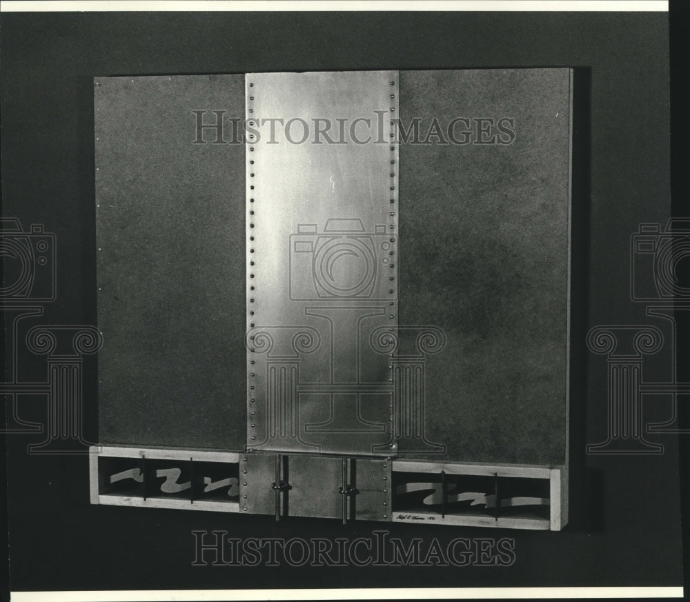 1972 Press Photo Untitled Construction, work of Ralph R. Thomas - mjc10051 - Historic Images