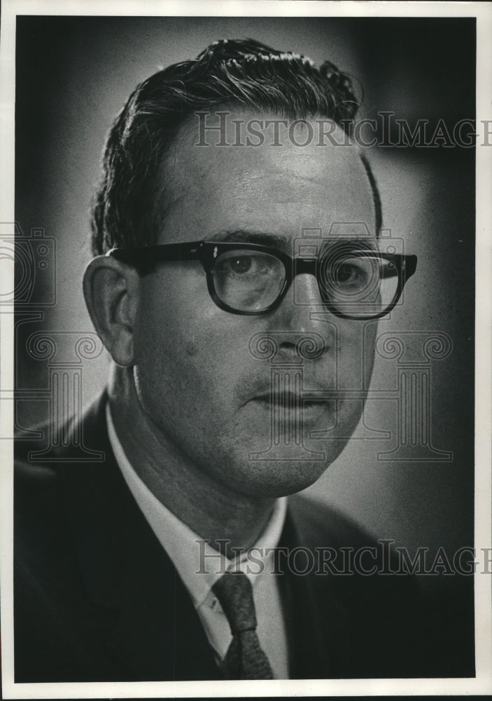 1971, Royal Tice, Superintendent of Elmbrook District Schools - Historic Images