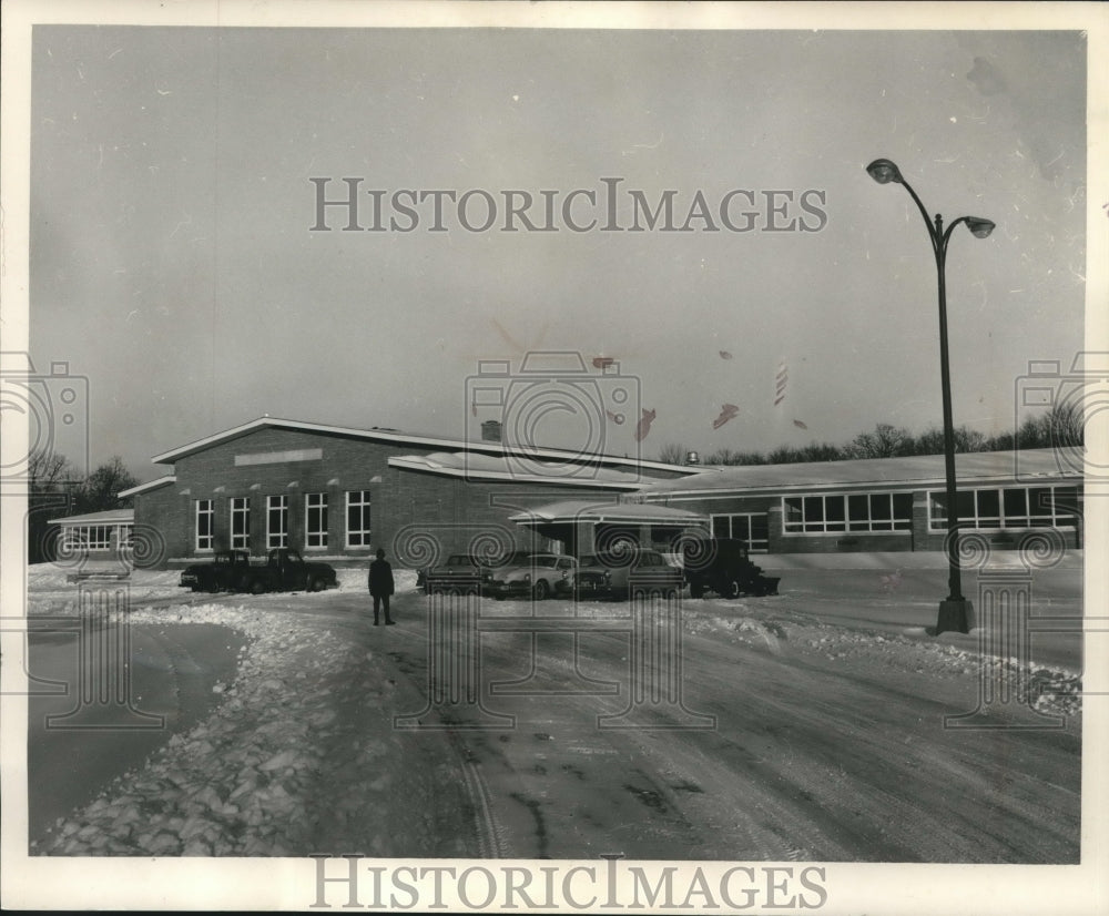 1962, New elementary school in Twin Lakes, Wisconsin - mjc10361 - Historic Images