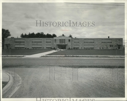 1967, Holy Redeemer Catholic School dedication Sunday at Two Rivers - Historic Images