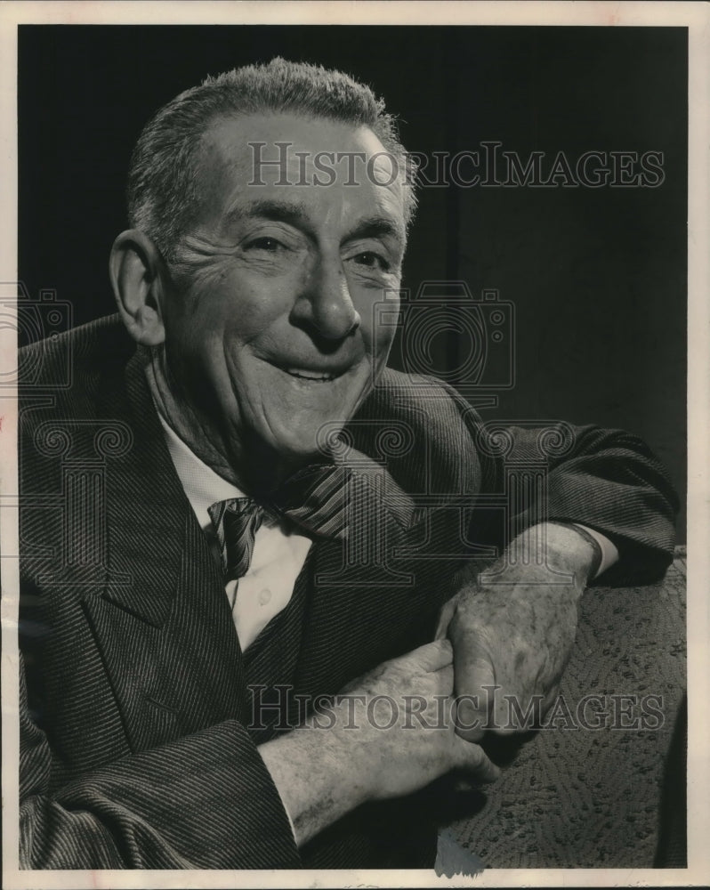1955 Press Photo Edward Everett Horton, Actor - mjc10460 - Historic Images