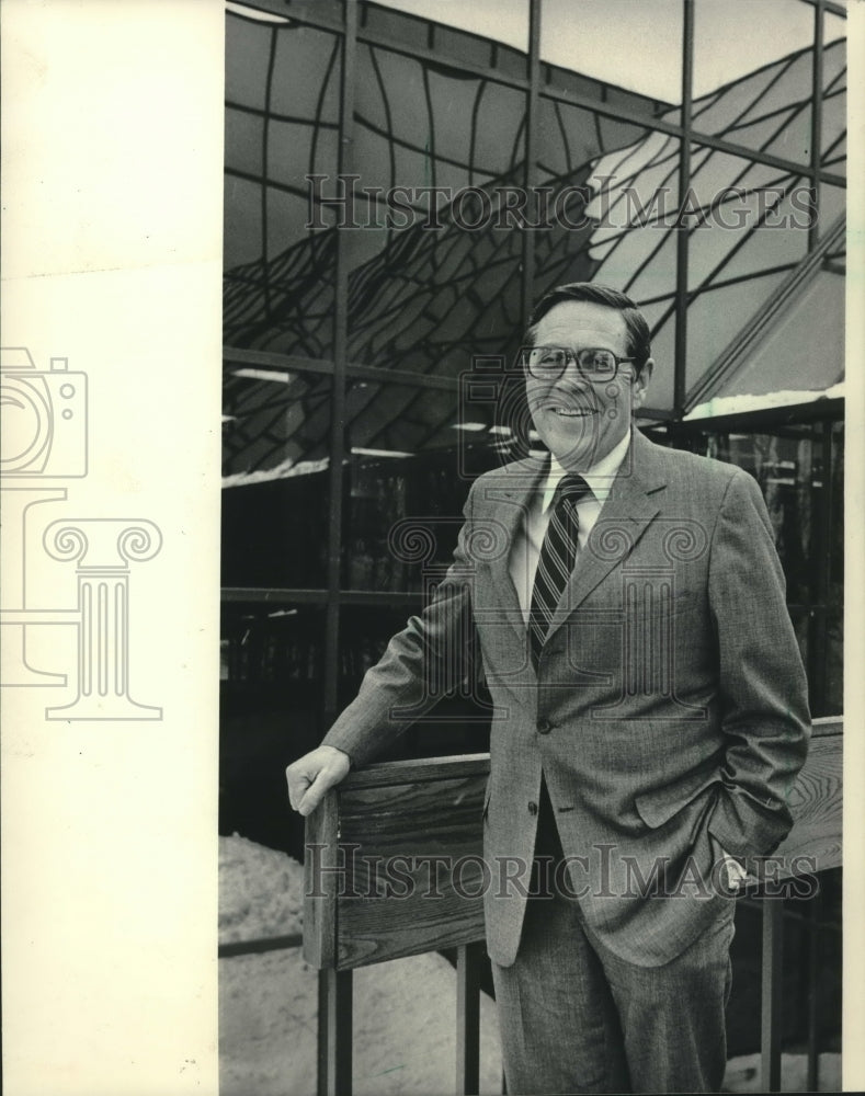 1985, Chief Executive Officer of Rexnord Incorporated, Donald Taylor - Historic Images