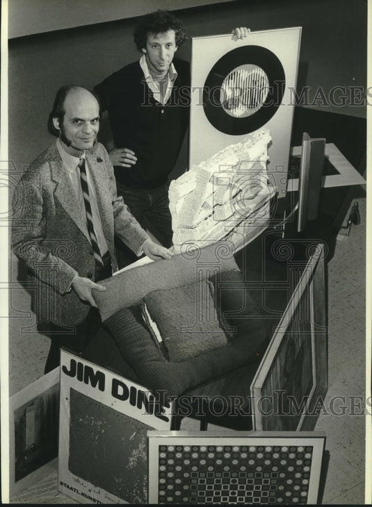 1980 John Lloyd Taylor & Richard Blau University Wisconsin Milwaukee - Historic Images