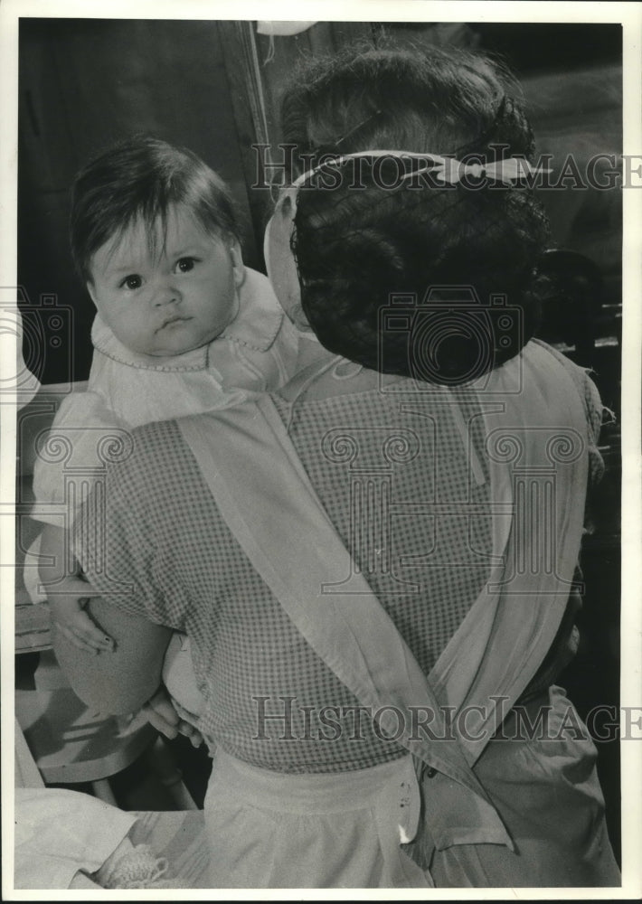 1941 Press Photo Nursery at Industrial Home for Women Taycheedah, Wisconsin - Historic Images