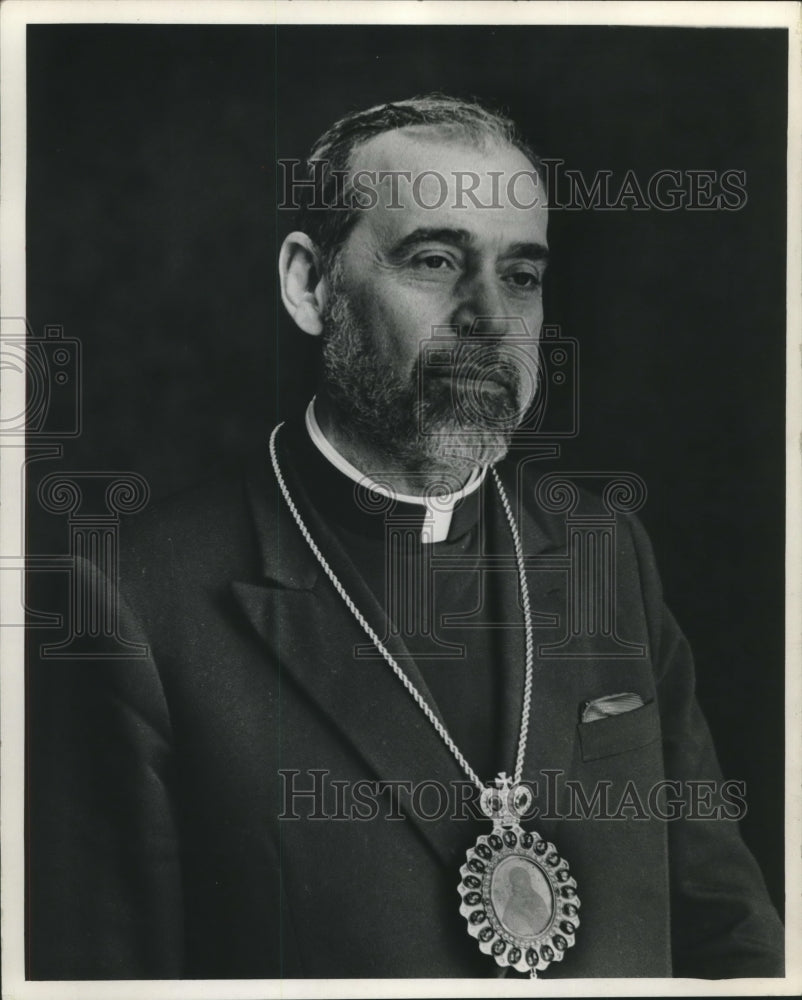 1975, Bishop Joseph Tawil, Melkites Church, Wisconsin - mjc11003 - Historic Images