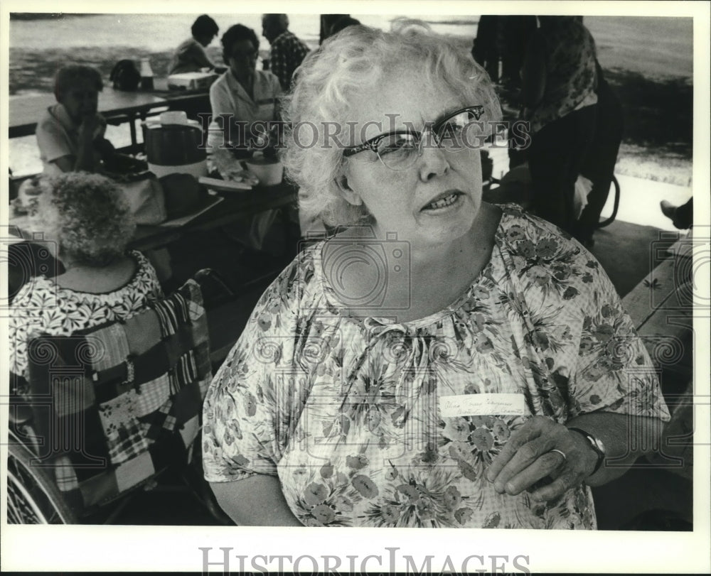 1982, Olivia Tousey of the Brotherton Nation in Wisconsin - mjc11147 - Historic Images