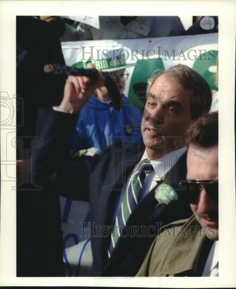 1992 Presidential candidate Paul Tsongas in Chicago, Illinois - Historic Images
