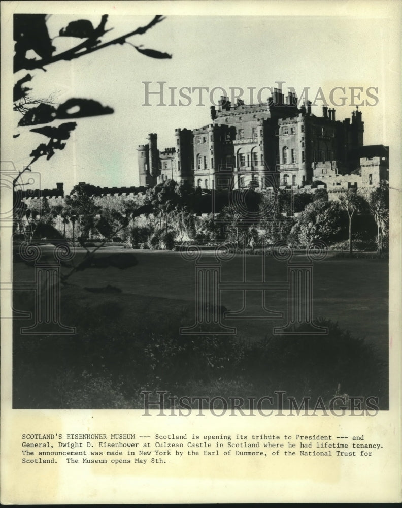 1976 Scotland opening Culzean Castle tribute to President Eisenhower - Historic Images