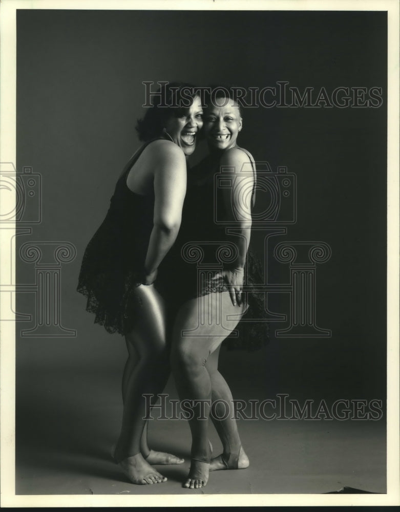 1988 Kay Lawal &amp; Joyce Scott of Thunder Thighs Revue - Historic Images