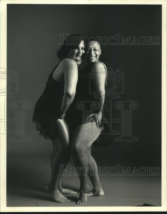 1988 Kay Lawal & Joyce Scott of Thunder Thighs Revue - Historic Images