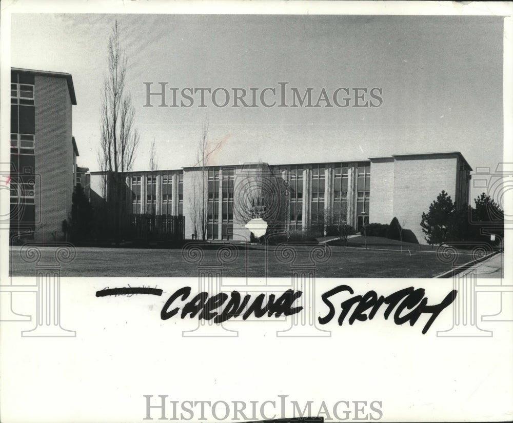 1978 Press Photo Outside view of Cardinal Stritch College campus buildings - Historic Images