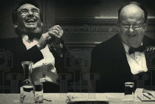 1989 Governor Tommy Thompson and others at roast honoring him - Historic Images
