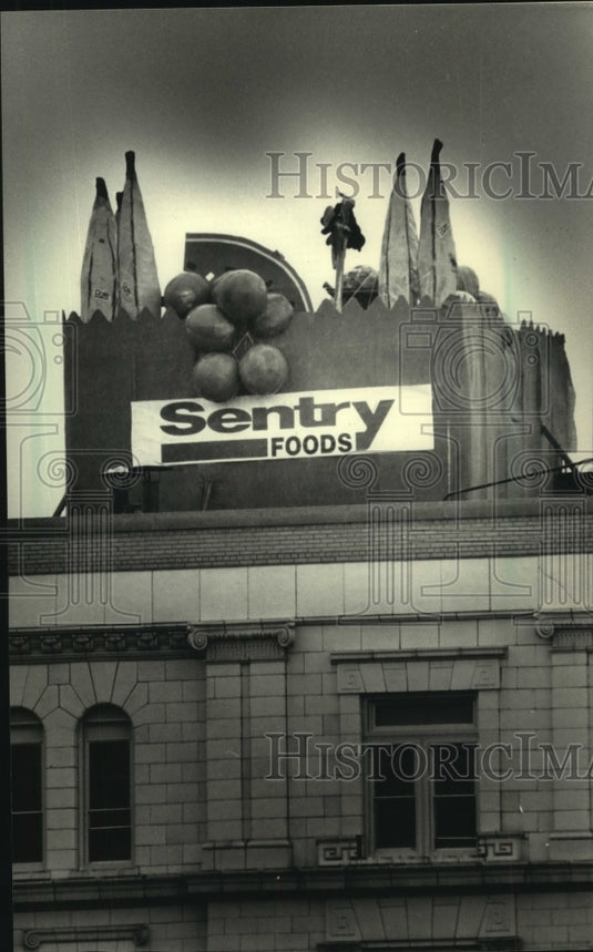 1986 Press Photo Milwaukee's Institute of Art and Design displays rooftop design - Historic Images